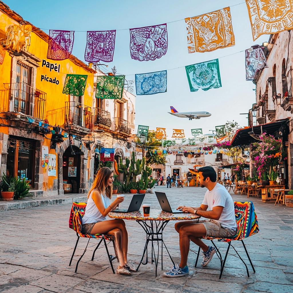 percivalseo_A_peaceful_empty_Mexican_plaza_in_the_background_su_36c63869-38ef-49d2-aae7-c469779e1d0f